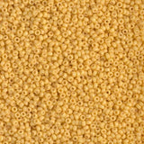 15-4451 Duracoat Dyed Opaque Banana, Miyuki size Seed Bead, 15/0