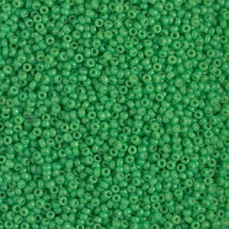15-4455 Duracoat Dyed Opaque Beige Miyuki size Seed Bead, 15/0
