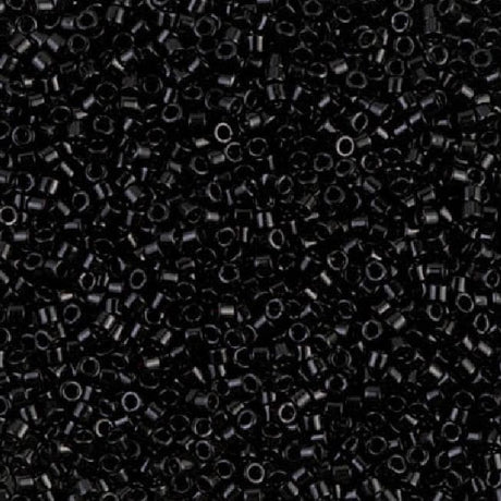  Black Miyuki Delica 11/0 DB0010