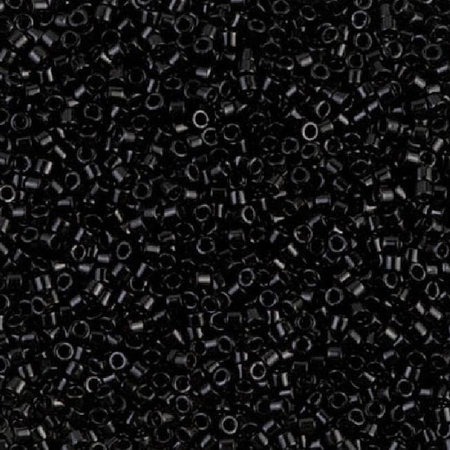  Black Miyuki Delica 11/0 DB0010
