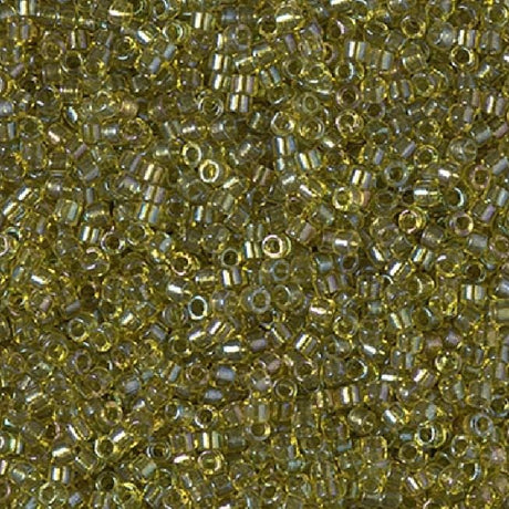 DB2377 11/0 Inside Dyed Lime Miyuki Delica