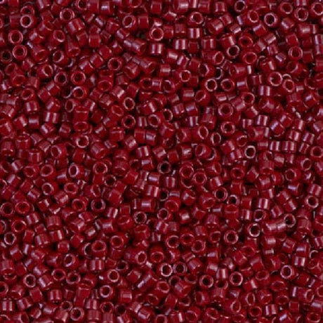Dyed Opaque Maroon Miyuki Delica 11/0 DB0654
