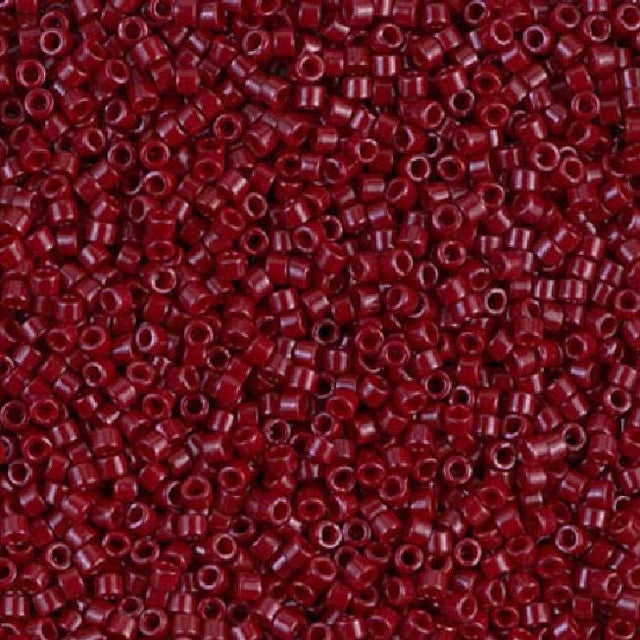 Dyed Opaque Maroon Miyuki Delica 11/0 DB0654