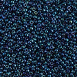 11/0 Duracoat Galvanized Metallic Indigo Iris, Miyuki Seed Bead 467