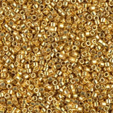 DB1832 11/0 Duracoat Galvanized Gold Miyuki Delica