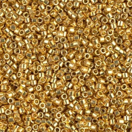 DB1832 11/0 Duracoat Galvanized Gold Miyuki Delica