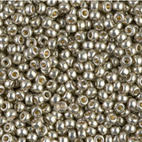 8-4221 Duracoat Galvanized Light Pewter, Miyuki Seed Bead, 8/0