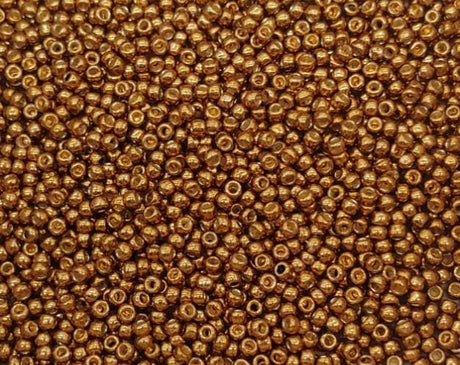 8/0 Toho Bronze Permafinish, PF594 Round Seed Bead
