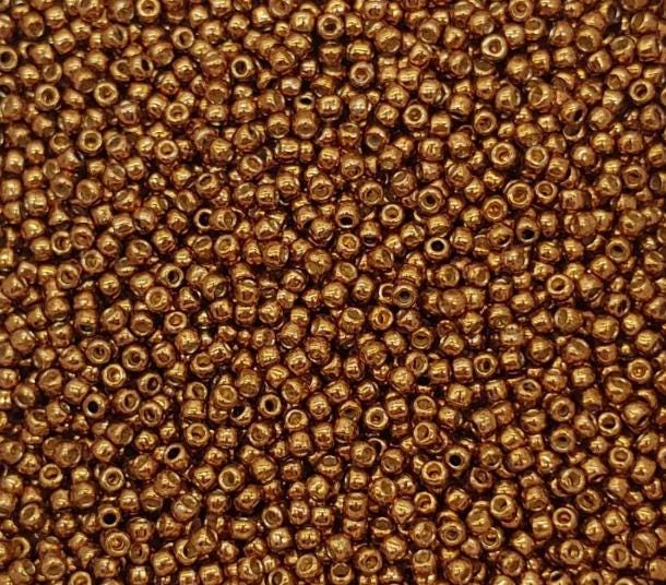 11/0 Toho Bronze Permafinish, PF594 Round Seed Bead