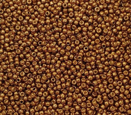 11/0 Toho Bronze Permafinish, PF594 Round Seed Bead