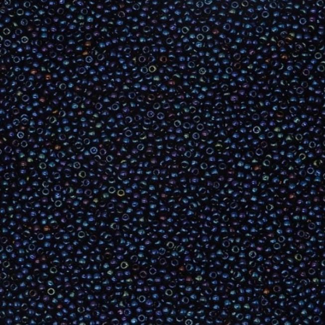 11/0 Toho Navy Blue Iris Metallic, 11-82 Seed Bead (Metallic Nebula)