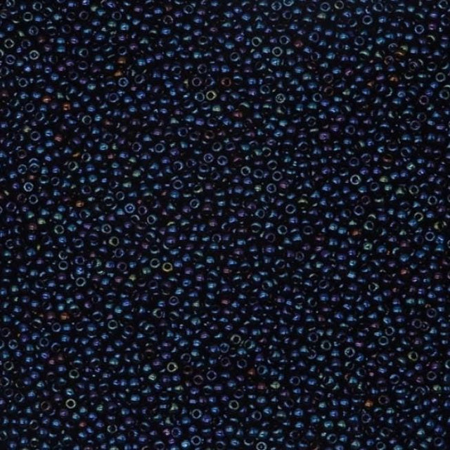 11/0 Toho Navy Blue Iris Metallic, 11-82 Seed Bead (Metallic Nebula)