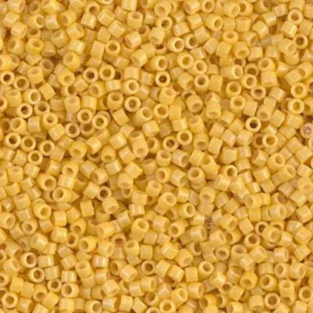 DB2102 11/0 Duracoat Opaque Banana Miyuki Delica 