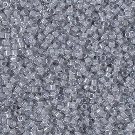 DB2392 11/0 Inside Dyed Pewter Miyuki Delica