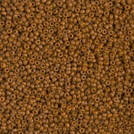 15-4459 Duracoat Dyed Opaque Sienna, Miyuki Seed Bead 15/0