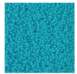 15-4480 Duracoat Dyed Opaque Underwater Blue, Miyuki Seed Bead 15/0