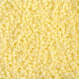 11-4451 Duracoat Dyed Opaque Light Lemon Ice, Miyuki Seed Bead, 11/0