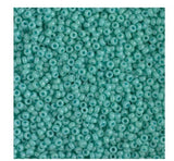 11-4475 Duracoat Dyed Opaque Sea Opal, Miyuki Seed Bead, 11/0