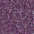Raspberry Lined Crystal AB Miyuki Delica 11/0 DB0056