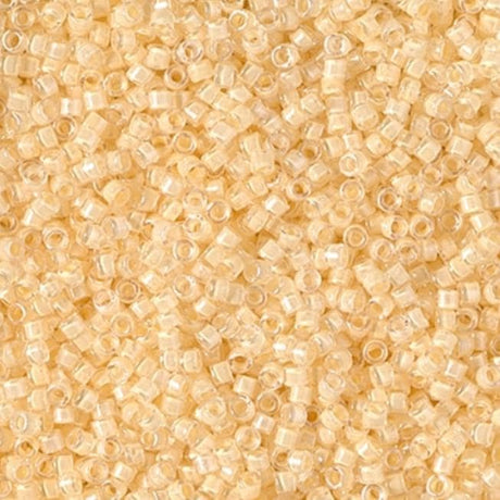 DB2371 11/0 Inside Dyed Ivory Miyuki Delica