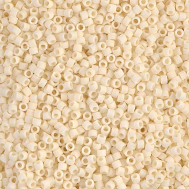 Matte Opaque Dark Cream Miyuki Delica 11/0 DB0762