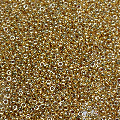11/0 Demi Round Galvanized Starlight, PermaFinish Toho 2.2mm, PF557-5 grams