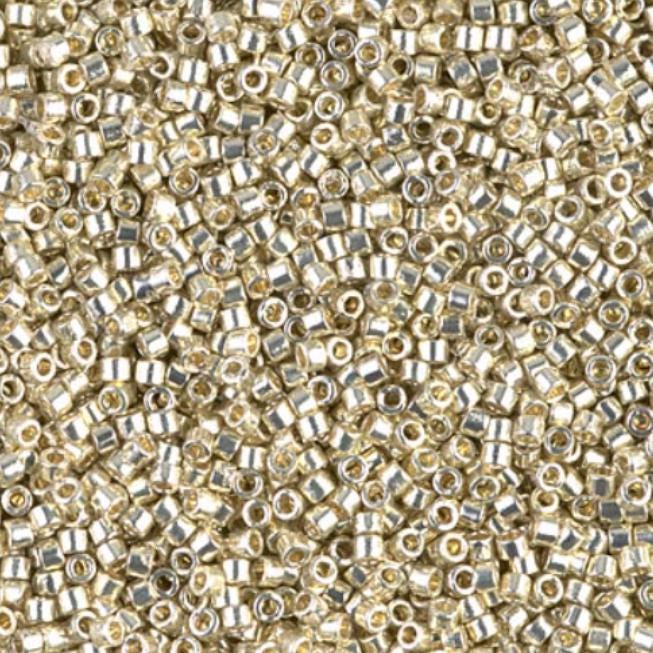 Duracoat Galvanized Silver Miyuki Delica 11/0 DB1831