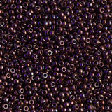 11-460 Metallic Dark Raspberry, Miyuki Seed Beads, 11/0