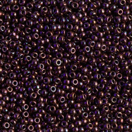 11-460 Metallic Dark Raspberry, Miyuki Seed Beads, 11/0