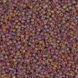 15-134FR Matte Transparent Dark Topaz AB, Miyuki Seed Bead, 15/0