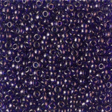 8/0 Sapphire Gold Luster Miyuki Glass Seed Beads, 308