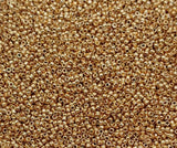 15/0 Toho Champagne Permafinish, PF592 Round Seed Bead