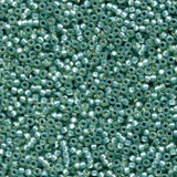 11-4241 Duracoat Dyed Silver Lined Dark Mint Miyuki Seed Beads 