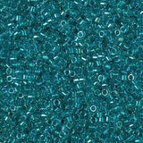 DB2380 11/0 Inside Dyed Teal Miyuki Delica 