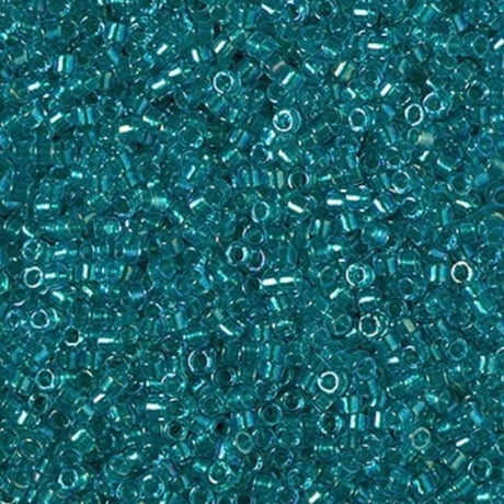 DB2380 11/0 Inside Dyed Teal Miyuki Delica 