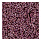 DB2308 11/0 Matte Opaque Glazed Trillium Red AB Miyuki Delica