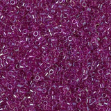 DB2389 11/0 Inside Dyed Magenta Miyuki Delica