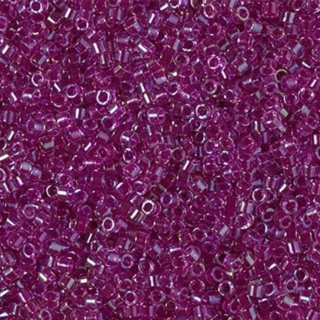 DB2389 11/0 Inside Dyed Magenta Miyuki Delica