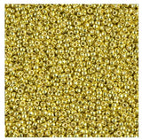 15/0 Duracoat Galvanized Miyuki Seed Bead, Zest, 4205