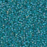 Matte Transparent Caribbean Teal AB Miyuki Delica 11/0 DB1283