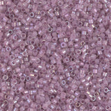 DB1752 11/0 Sparkling Orchid Lined Opal AB Miyuki Delica 