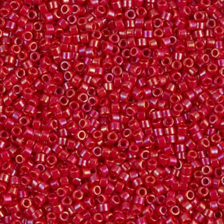 Opaque Red Luster 11/0 Miyuki Delica  DB0214