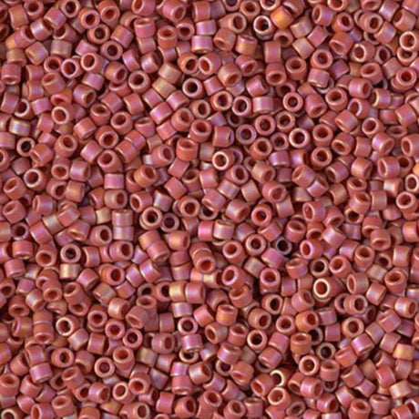 2306 11/0 Matte Opaque Glazed Carnelian Miyuki Delica 