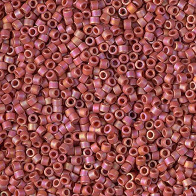 2306 11/0 Matte Opaque Glazed Carnelian Miyuki Delica 