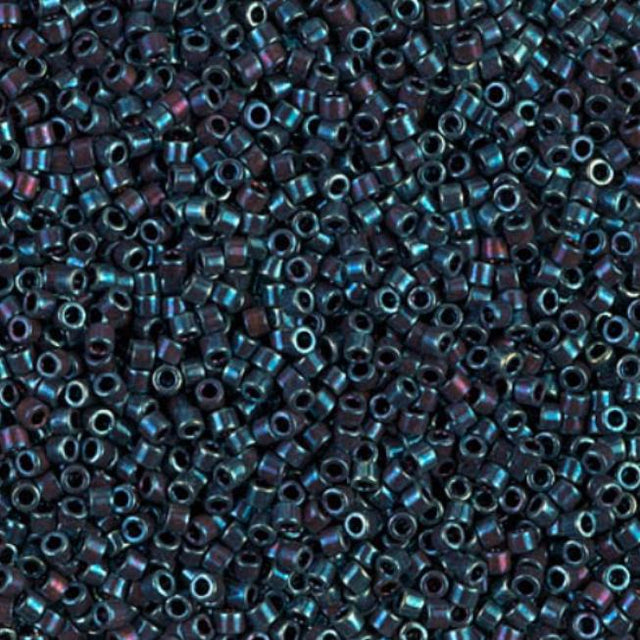 Metallic Blue Iris Miyuki Delica 11/0, DB0025