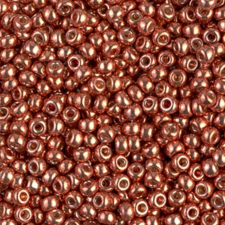 8-4207 Duracoat Galvanized Pink Blush, Miyuki Glass Seed Bead, 8/0
