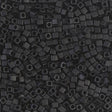 1.8mm Miyuki Cube Matte Black SB18-401F, 10 Grams