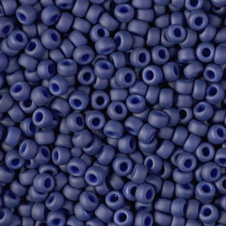 8-1253 Matte Metallic Royal Blue, Miyuki Seed Bead 