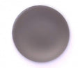 Lunasoft Lucite Cabochon Gray, 18mm Round, quantity 1