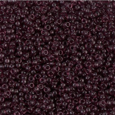11-153 Dark Smoky Amethyst, Miyuki Seed Bead 11/0